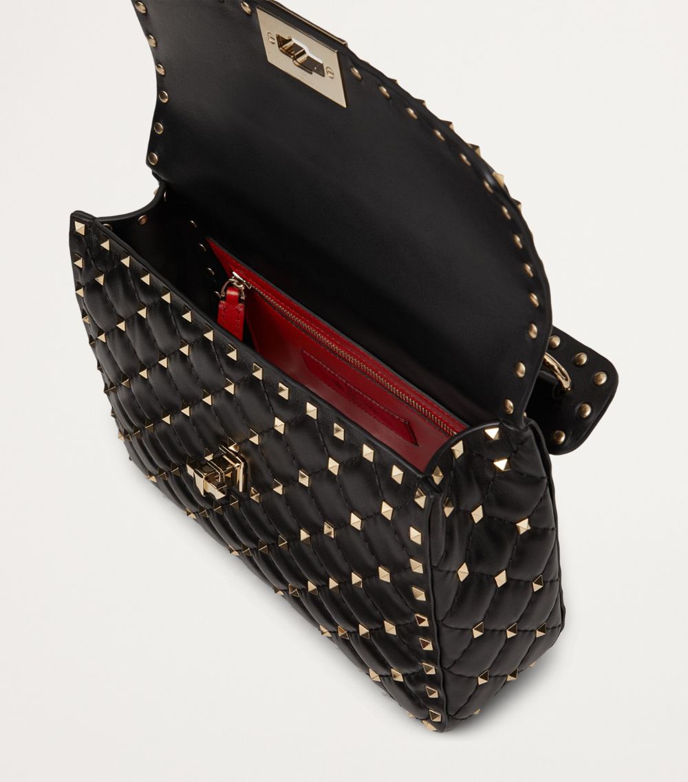 VALENTINO GARAVANI Valentino Garavani Medium Leather Rockstud Shoulder Bag