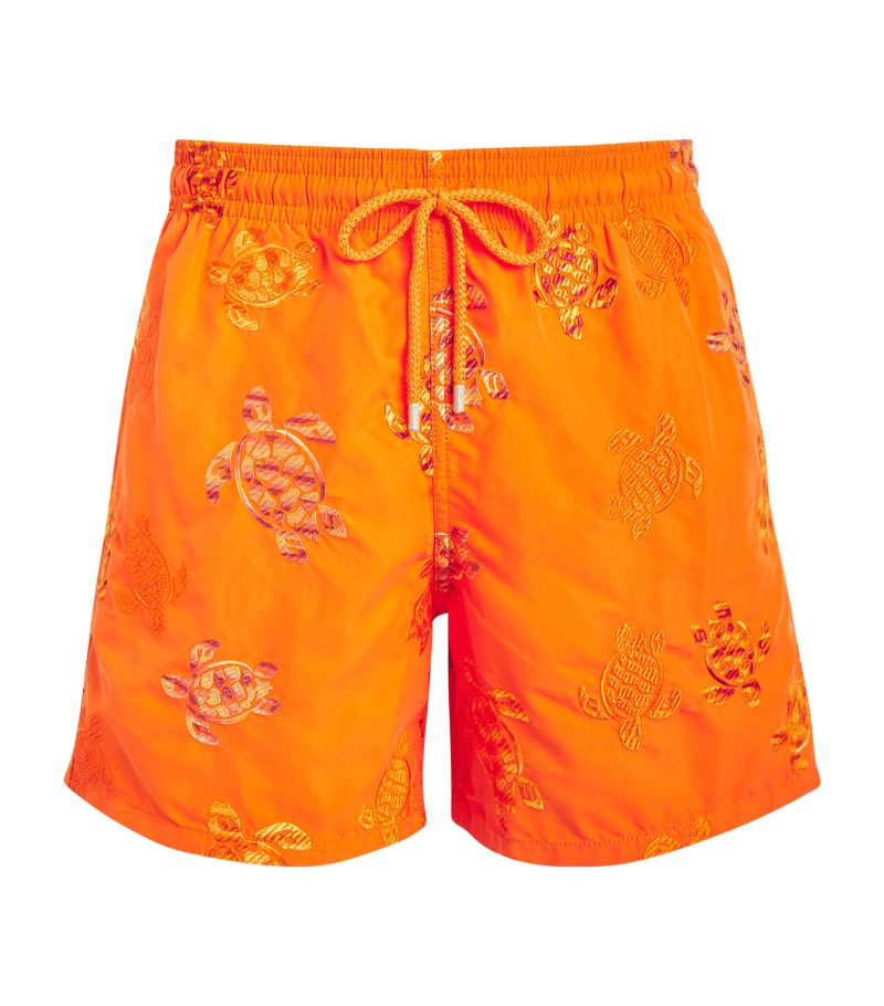 Vilebrequin Vilebrequin Embroidered Turtle Swim Shorts