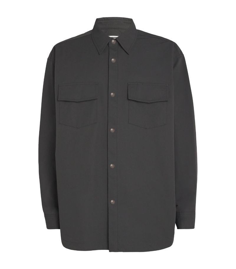 Wooyoungmi Wooyoungmi Cotton-Blend Twin-Pocket Shirt