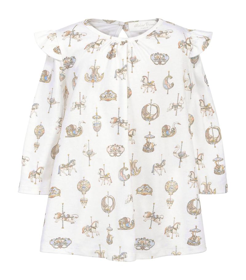 Atelier Choux Atelier Choux Carousel Print Dress (9-12 Months)