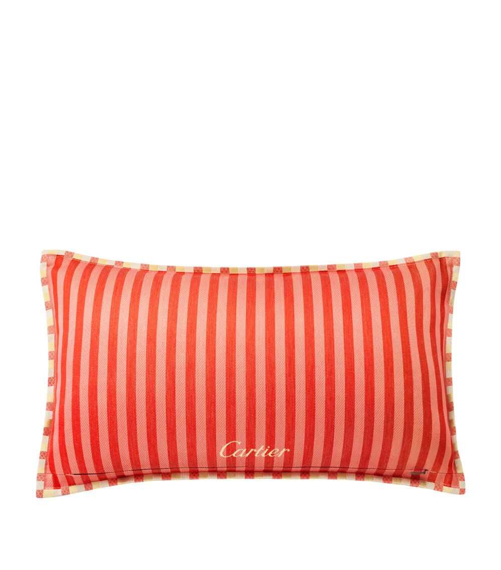 Cartier Cartier Cotton Panthère De Cartier Cushion (48Cm X 30Cm)