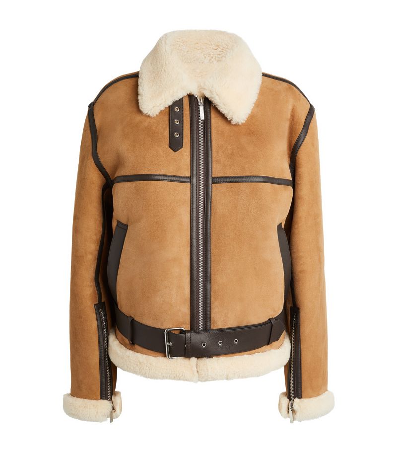 Toteme Toteme Shearling Aviator Jacket