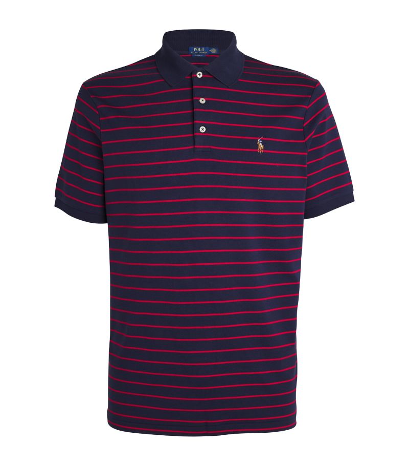 Polo Ralph Lauren Polo Ralph Lauren Pima Cotton Striped Polo Shirt