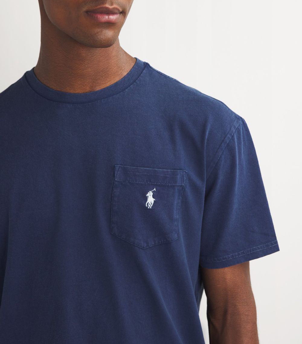 Polo Ralph Lauren Polo Ralph Lauren Cotton-Linen Polo Pony T-Shirt