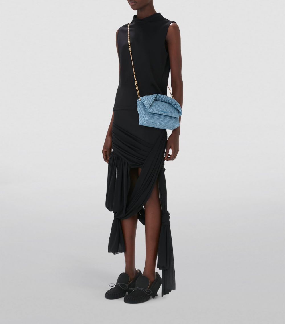 Jw Anderson Jw Anderson Draped Asymmetric Midi Skirt