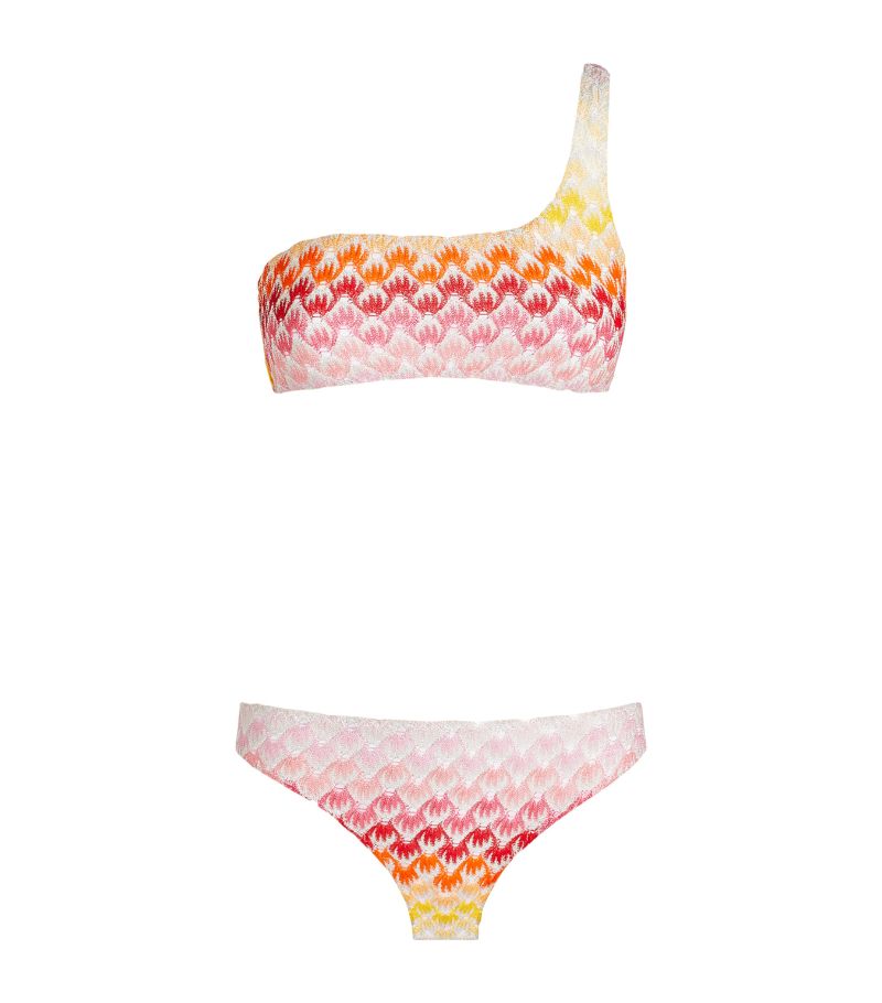 Missoni Missoni One-Shoulder Bikini