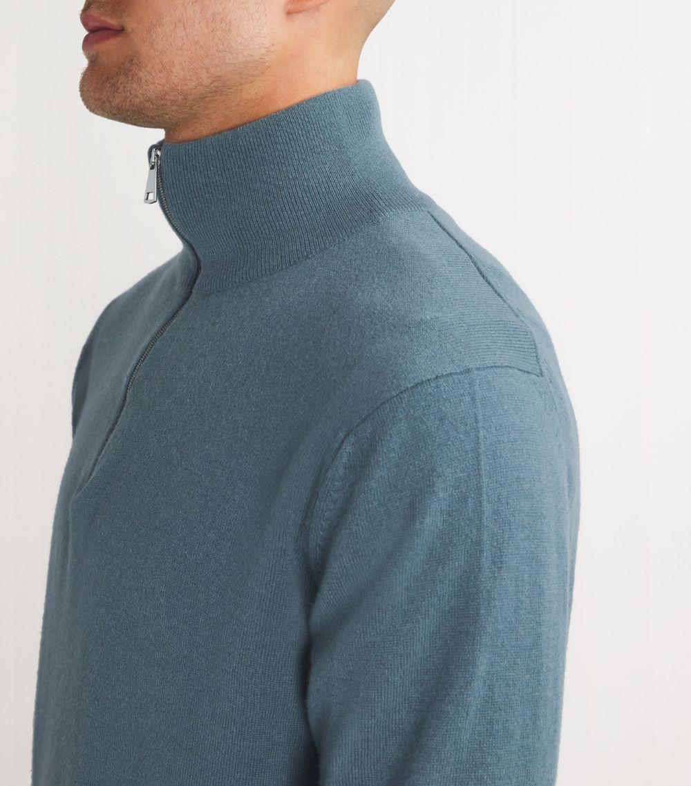 Begg X Co Begg X Co Cashmere Quarter-Zip Sweater