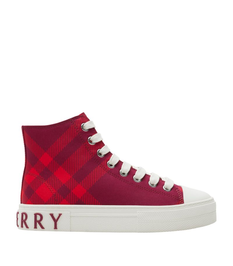 Burberry Burberry Kids Check Sneakers