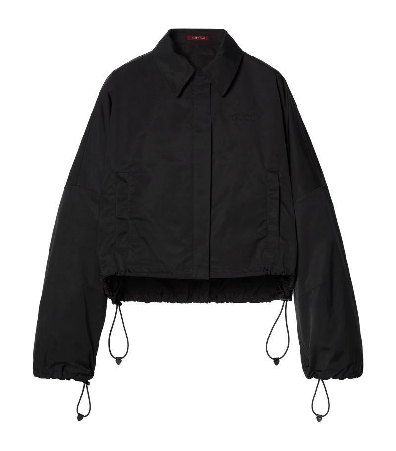 Gucci Gucci Zip-Up Bomber Jacket