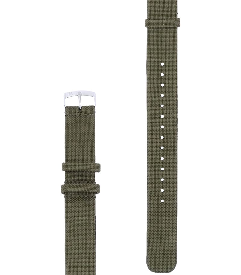 Jean Rousseau Jean Rousseau Nato Technical Fabric Watch Strap