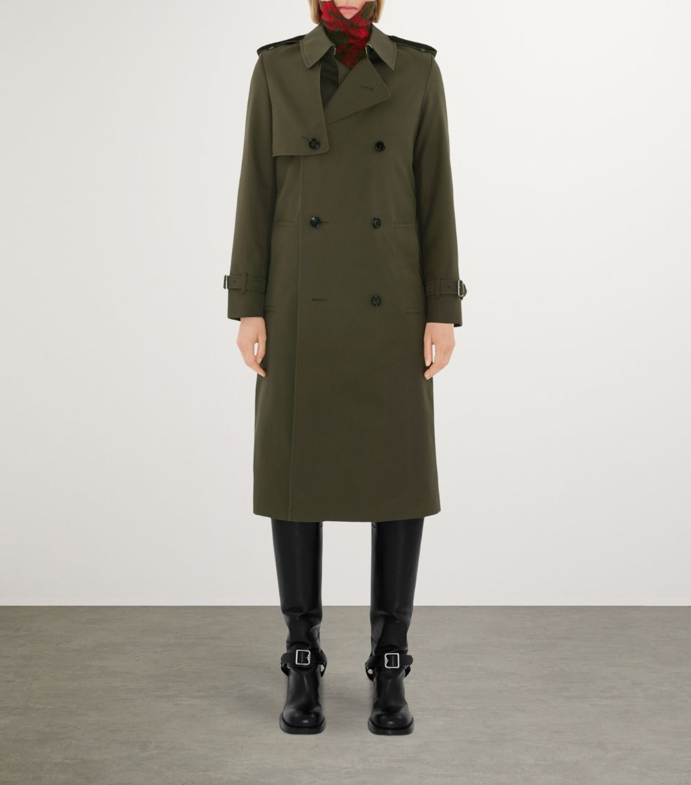 Burberry Burberry Cotton-Blend Trench Coat