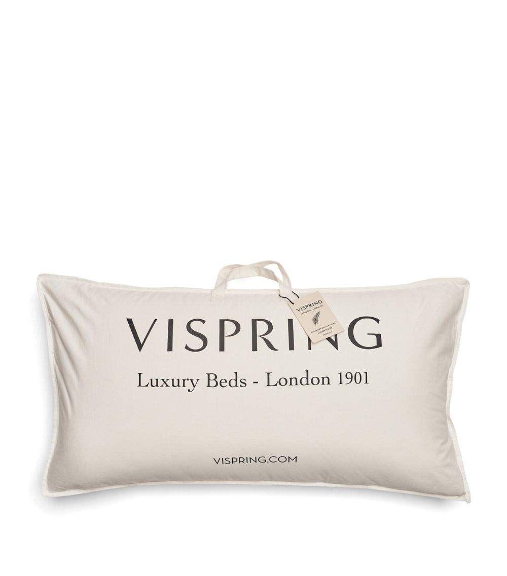 Vispring Vispring Cotton Down-Filled Pillow (90Cm X 50Cm)