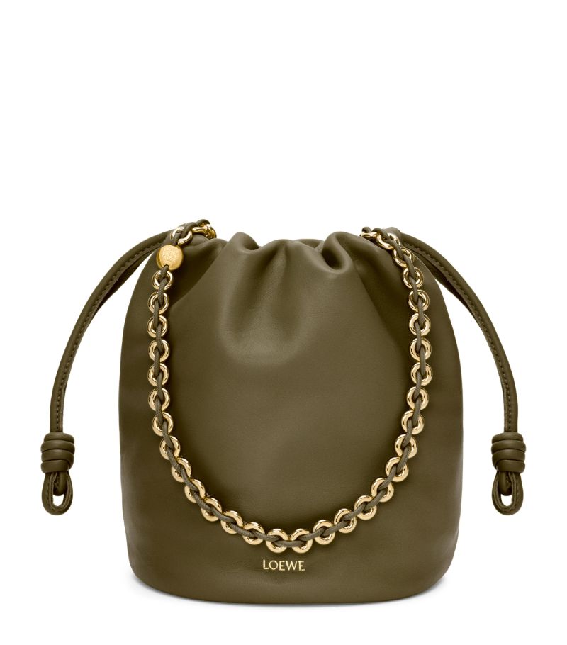 Loewe Loewe Leather Flamenco Shoulder Bag