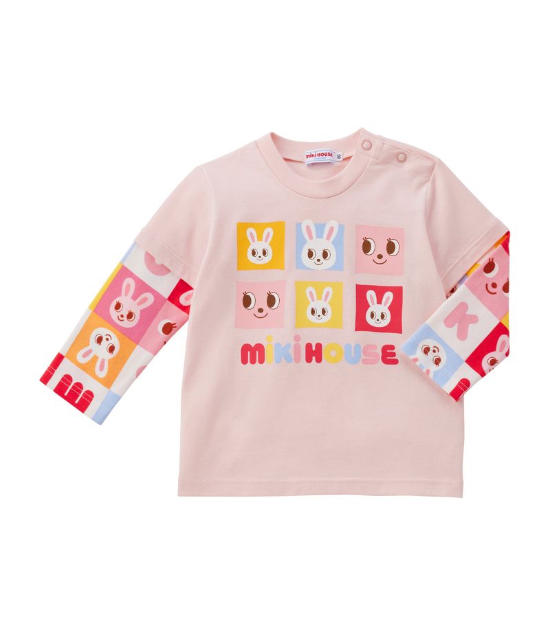 Miki House Miki House Puzzle Block T-Shirt (2-5 Years)