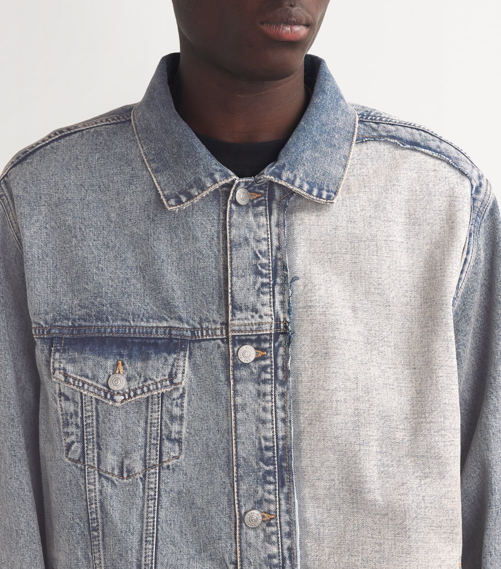 MM6 Maison Margiela Mm6 Maison Margiela Contrast-Front Denim Jacket