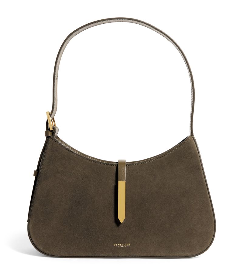 Demellier Demellier Leather And Suede Tokyo Shoulder Bag