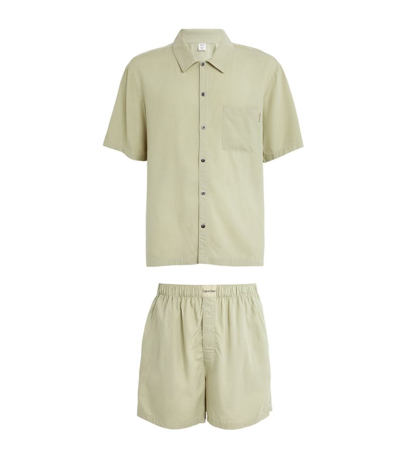 Calvin Klein Calvin Klein Pyjama Shirt And Shorts Set