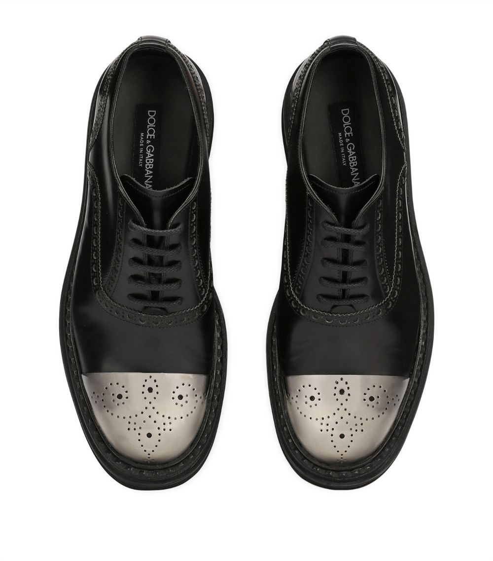 Dolce & Gabbana Dolce & Gabbana Metal-Toe Derby Shoes