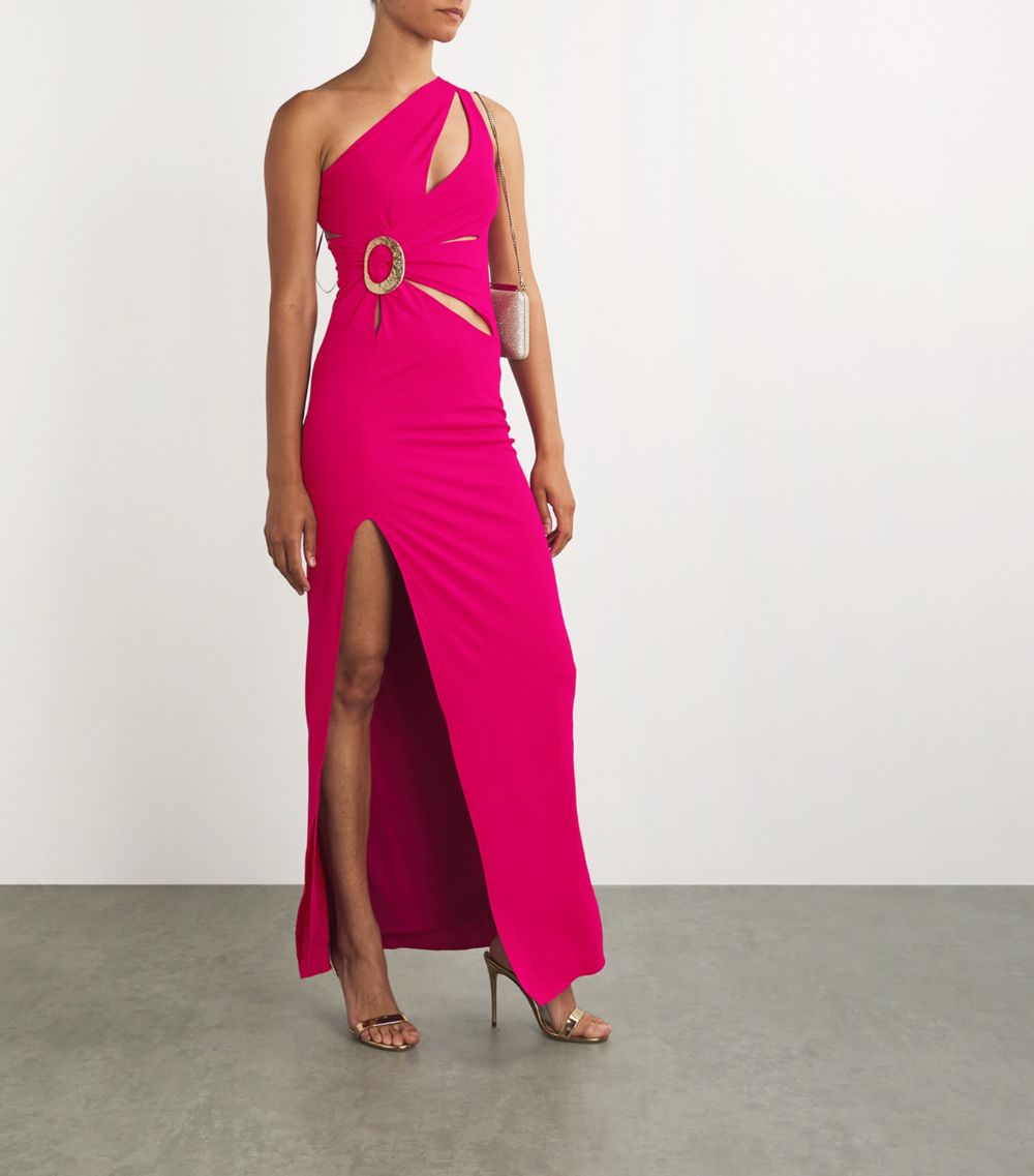 Cult Gaia Cult Gaia Cut-Out Zinna Maxi Dress