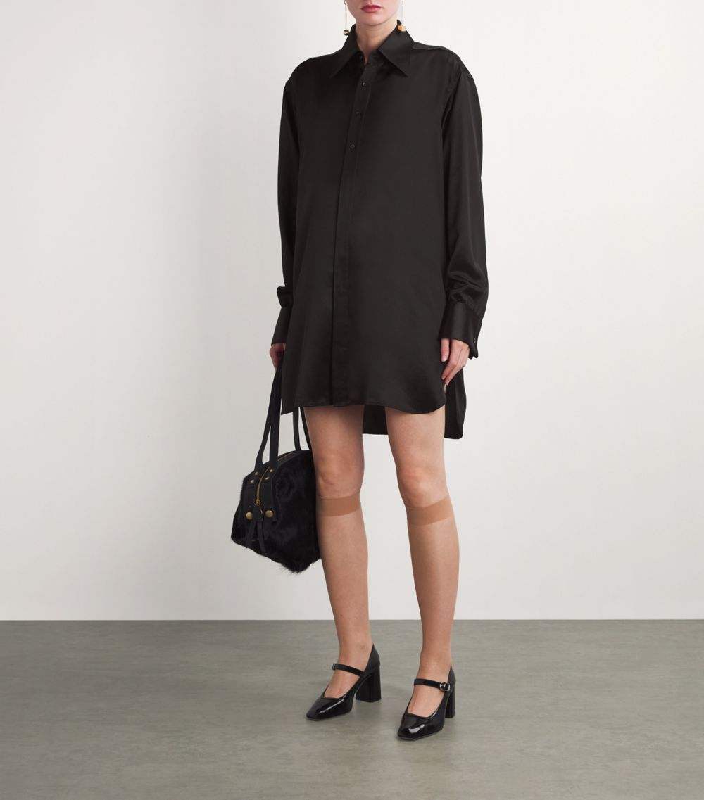 Maison Margiela Maison Margiela Silk Shirt Dress