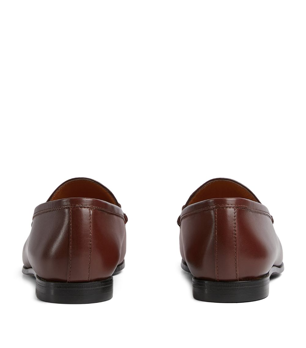 Gucci Gucci Leather Jordaan Loafers