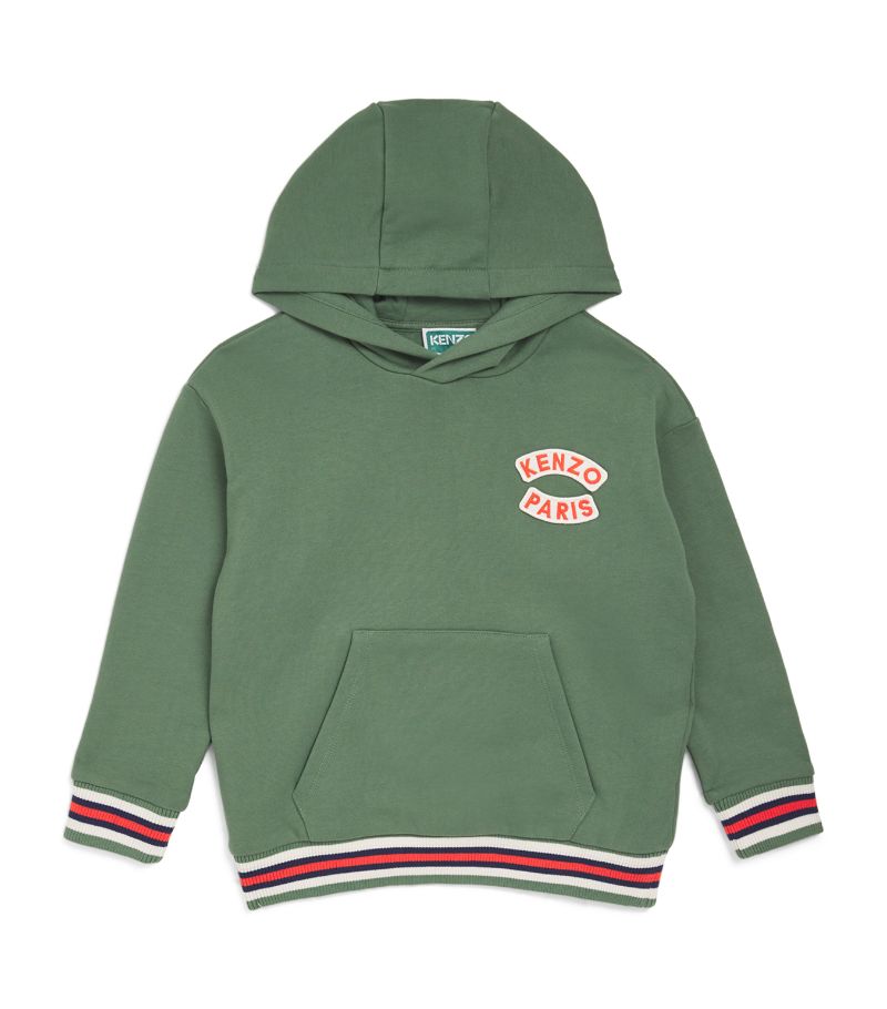 Kenzo Kids Kenzo Kids Cotton Embroidered Hoodie (2-14 Years)