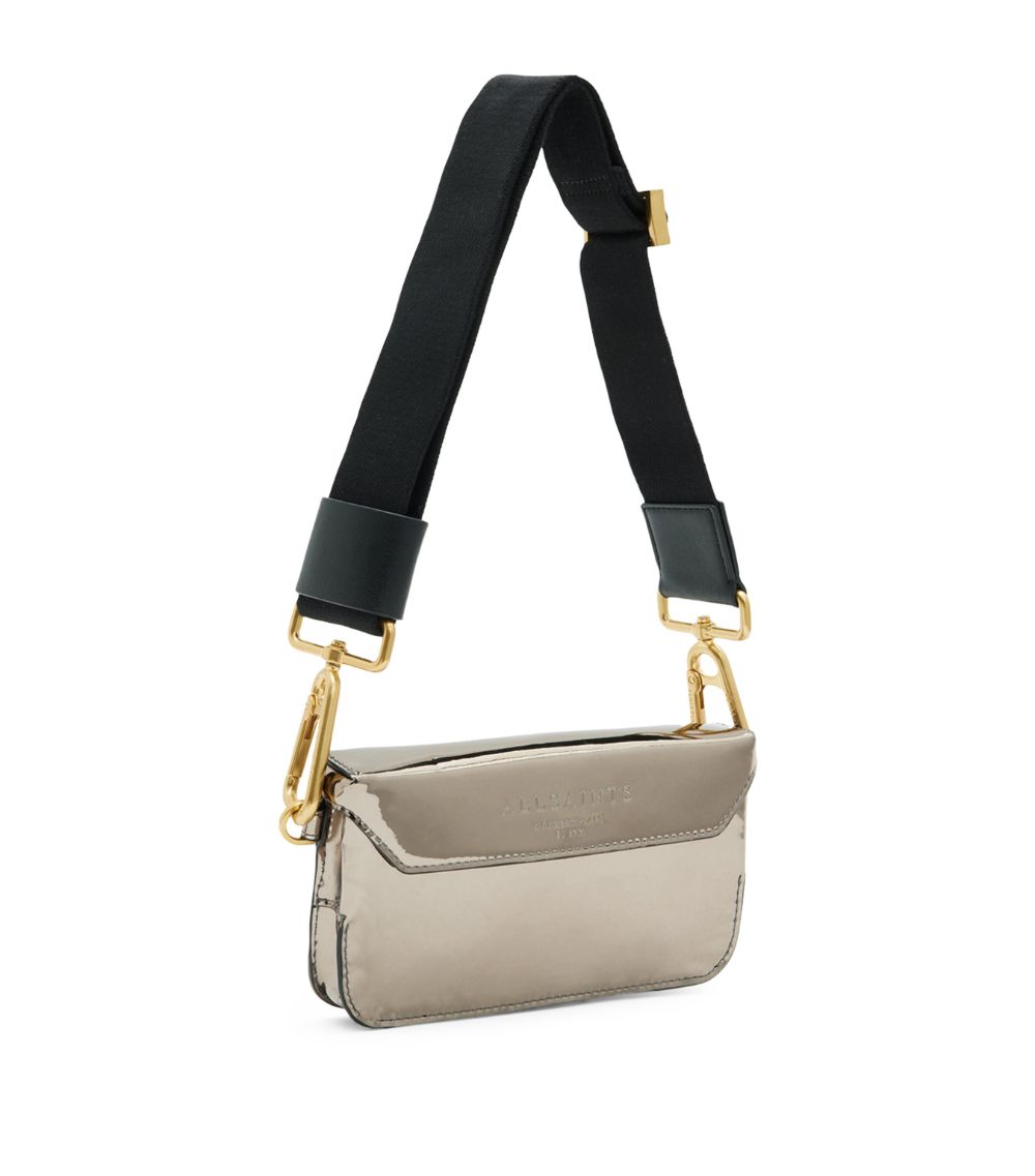 Allsaints AllSaints Lamé Zoe Cross-Body Bag