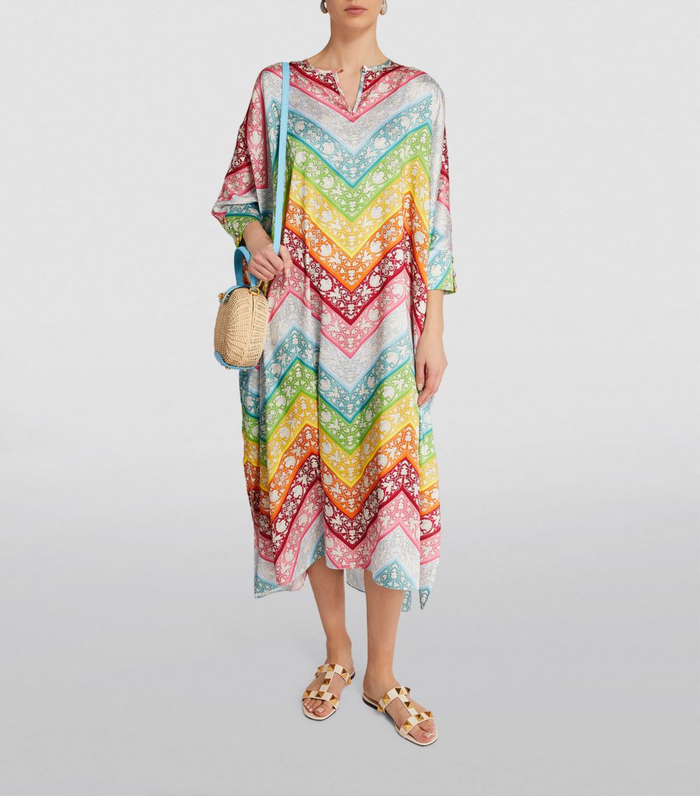 Mary Katrantzou Mary Katrantzou Rainbow Kaftan Maxi Dress