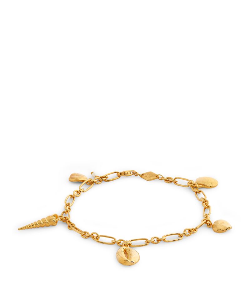 Anni Lu Anni Lu Yellow Gold-Plated and Pearl Summer Treasured Bracelet