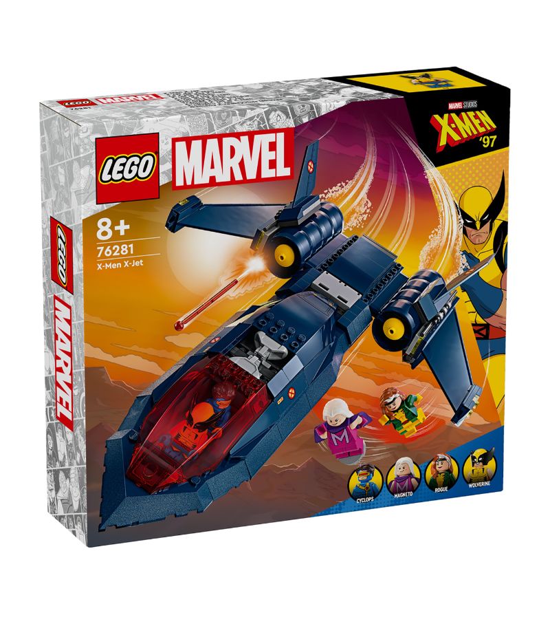 Lego Lego Marvel X-Men X-Jet Buildable Toy Plane Model Set 76281