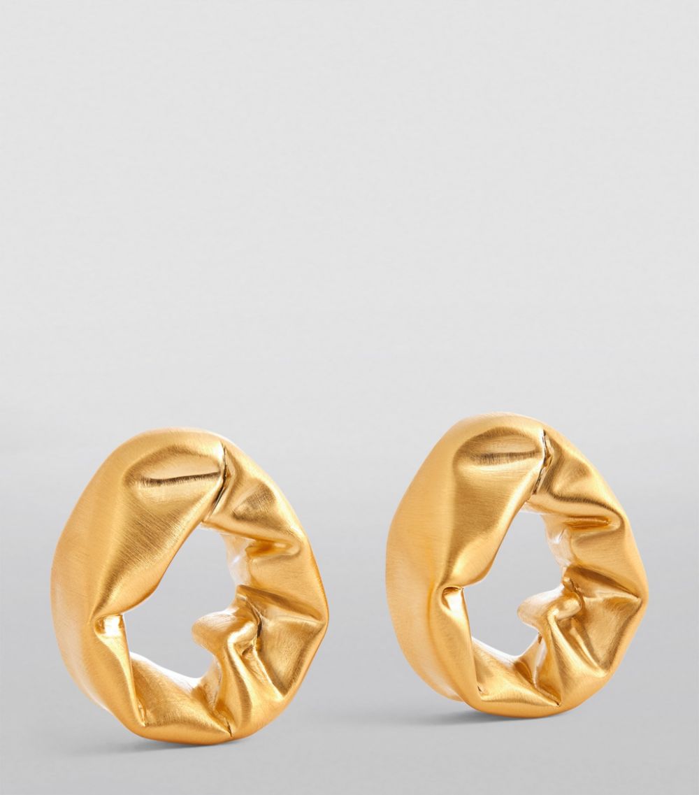 Completedworks Completedworks Gold Vermeil Scrunch Earrings