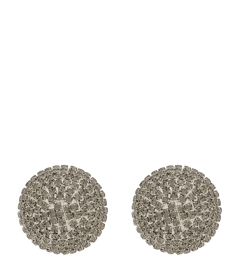 Dolce & Gabbana Dolce & Gabbana Crystal-Embellished Clip-On Earrings