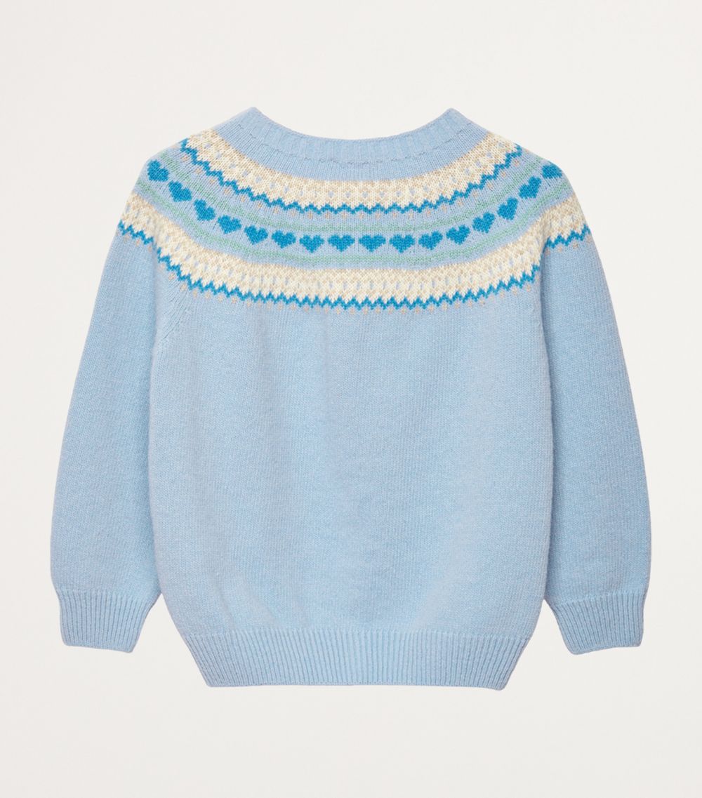 Trotters Trotters Wool-Blend Fair Isle Natasha Cardigan (2-4 Years)