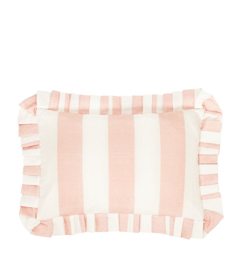 Gingerlily Gingerlily Silk Striped Cary Cushion (40cm x 60cm)