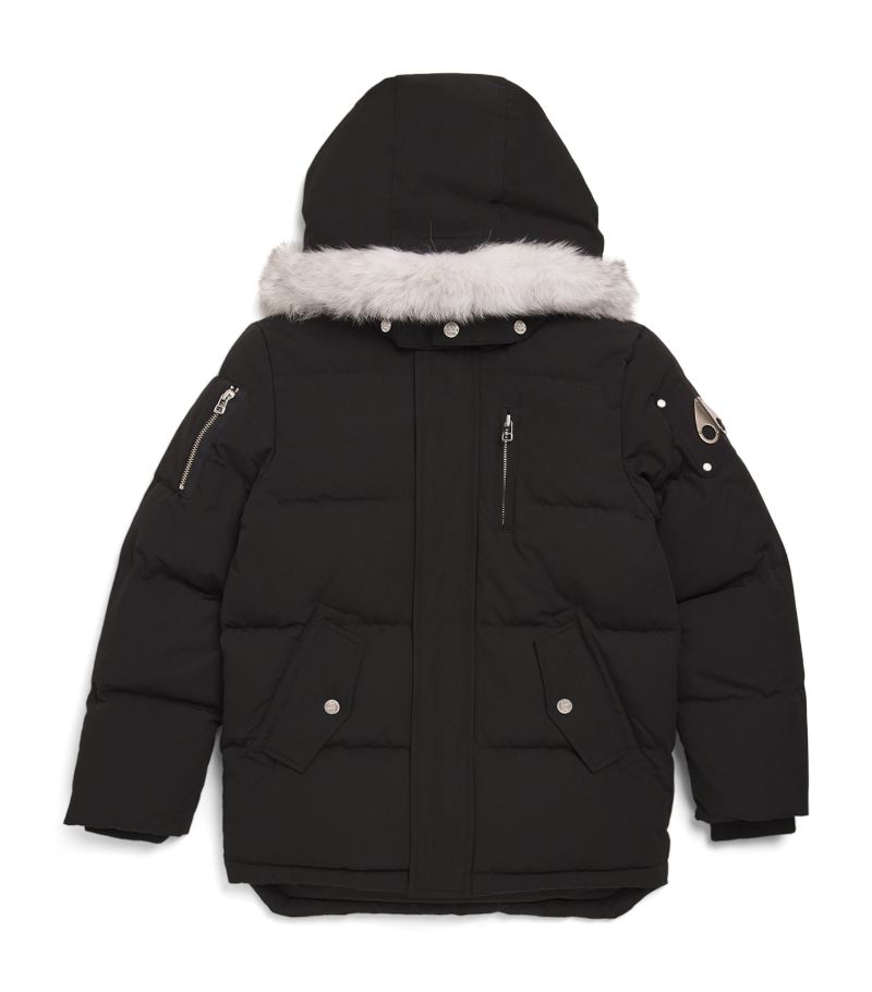 Moose Knuckles Kids Moose Knuckles Kids Fur-Trim 3Q Down Jacket (6-18 Years)