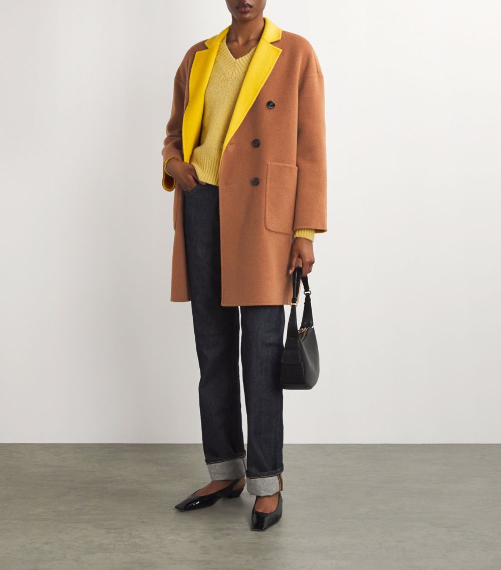 Max & Co. Max & Co. Wool-Blend Reversible Coat