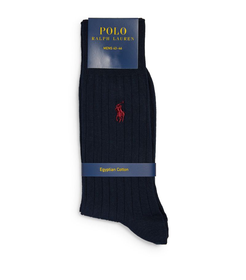 Polo Ralph Lauren Polo Ralph Lauren Cotton-Blend Crew Socks