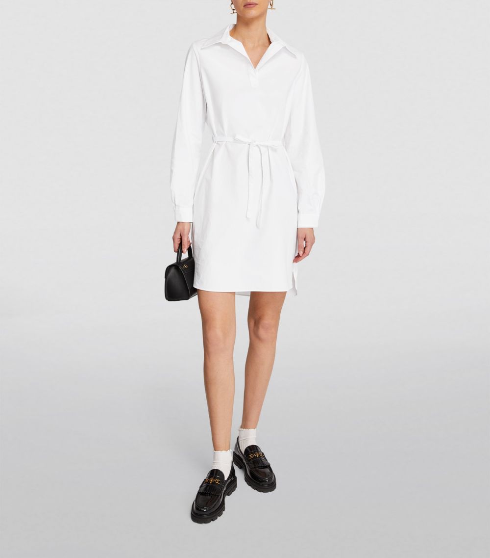  Claudie Pierlot Organic Cotton Mini Shirt Dress