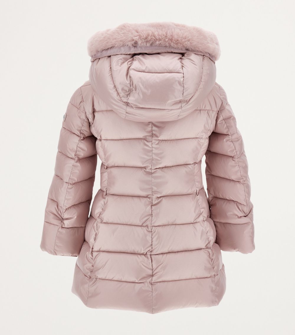 Monnalisa Monnalisa Faux Fur-Trim Padded Coat (2-15 Years)