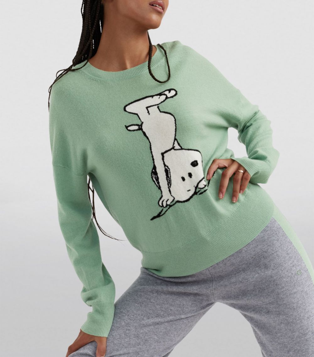 Chinti & Parker Chinti & Parker X Peanuts Wool-Cashmere Sweater