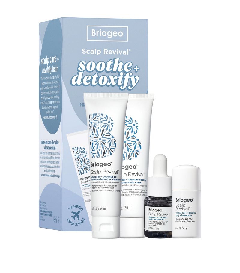 Briogeo Briogeo Scalp Revival Soothe + Detoxify Travel Set