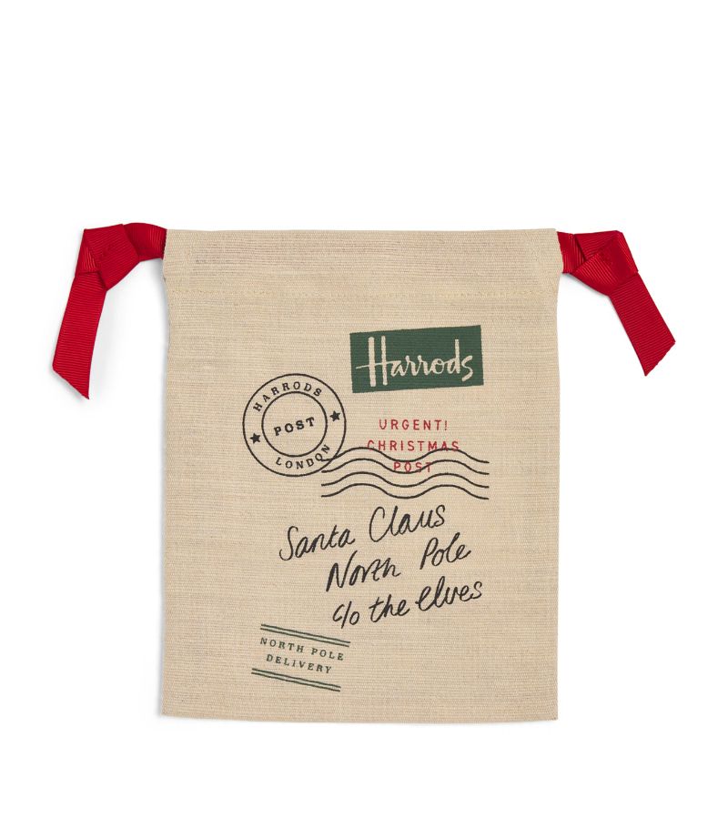 Harrods Harrods Mini Burlap Santa Mail Sack