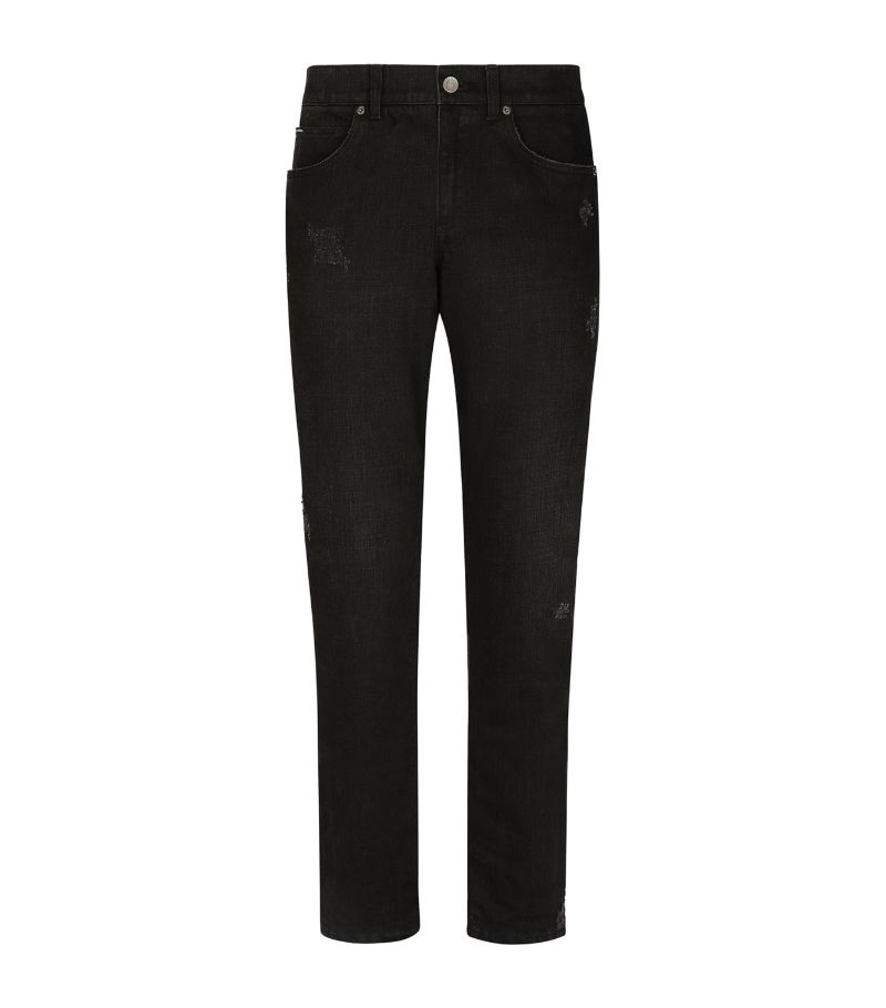 Dolce & Gabbana Dolce & Gabbana Cotton Slim Jeans