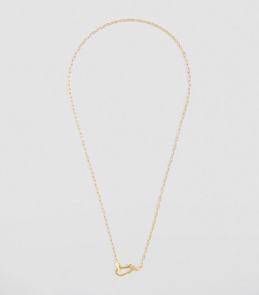 Jade Trau Jade Trau Mini Yellow Gold Lola Necklace