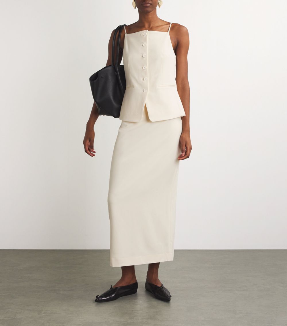 Staud Staud Smith Midi Skirt