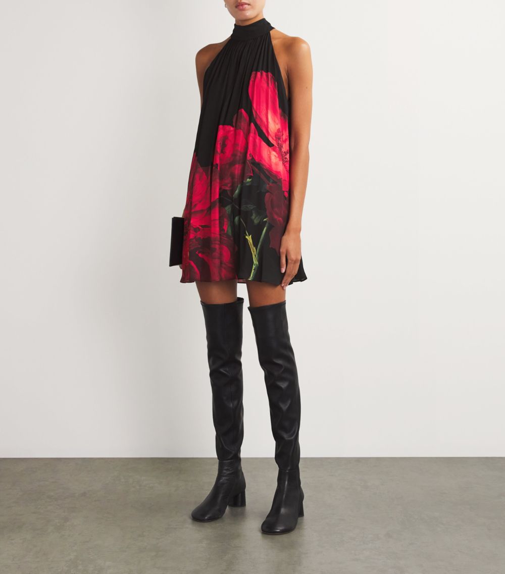 Alice + Olivia Alice + Olivia Peony Print Mini Dress