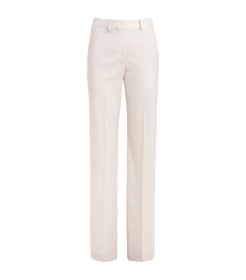 Joseph Joseph Wool Morissey Flared Tailored Trousers