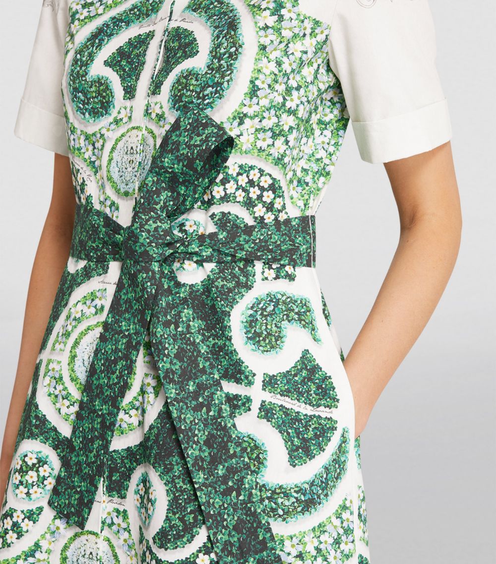 Mary Katrantzou Mary Katrantzou Green Topiary Maxi Dress