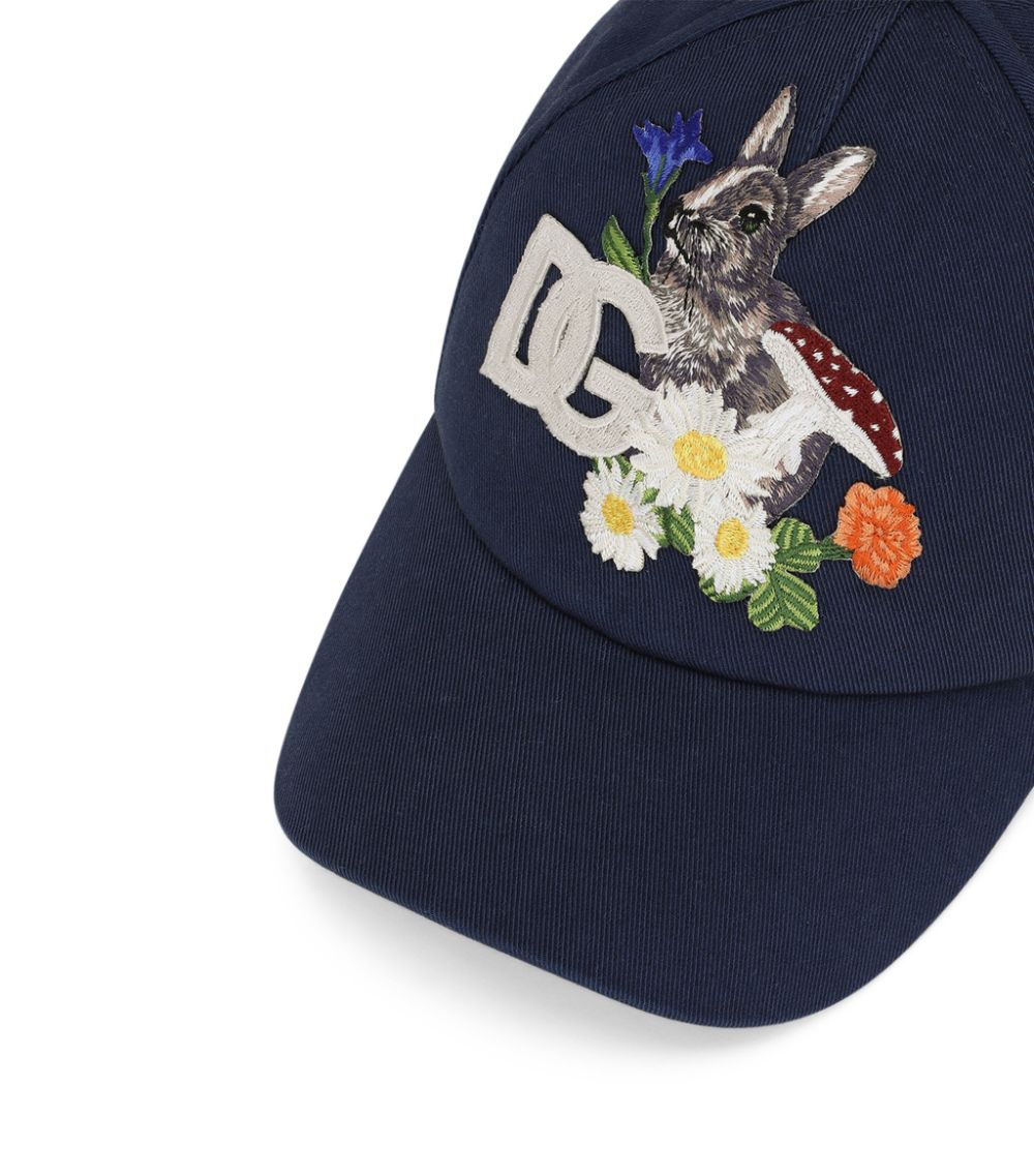 Dolce & Gabbana Dolce & Gabbana Graphic Logo Baseball Cap