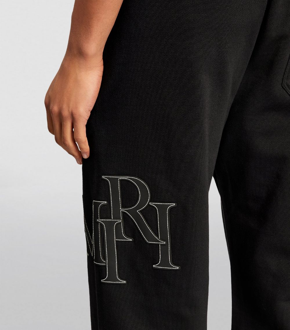 Amiri Amiri Logo Straight Sweatpants